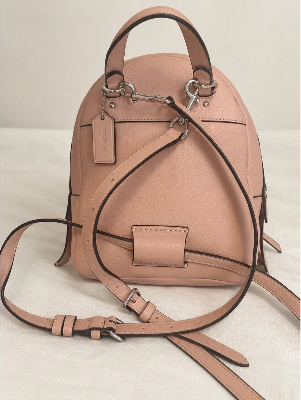 Coach Andi Convertible Mini Backpack Pink F30530